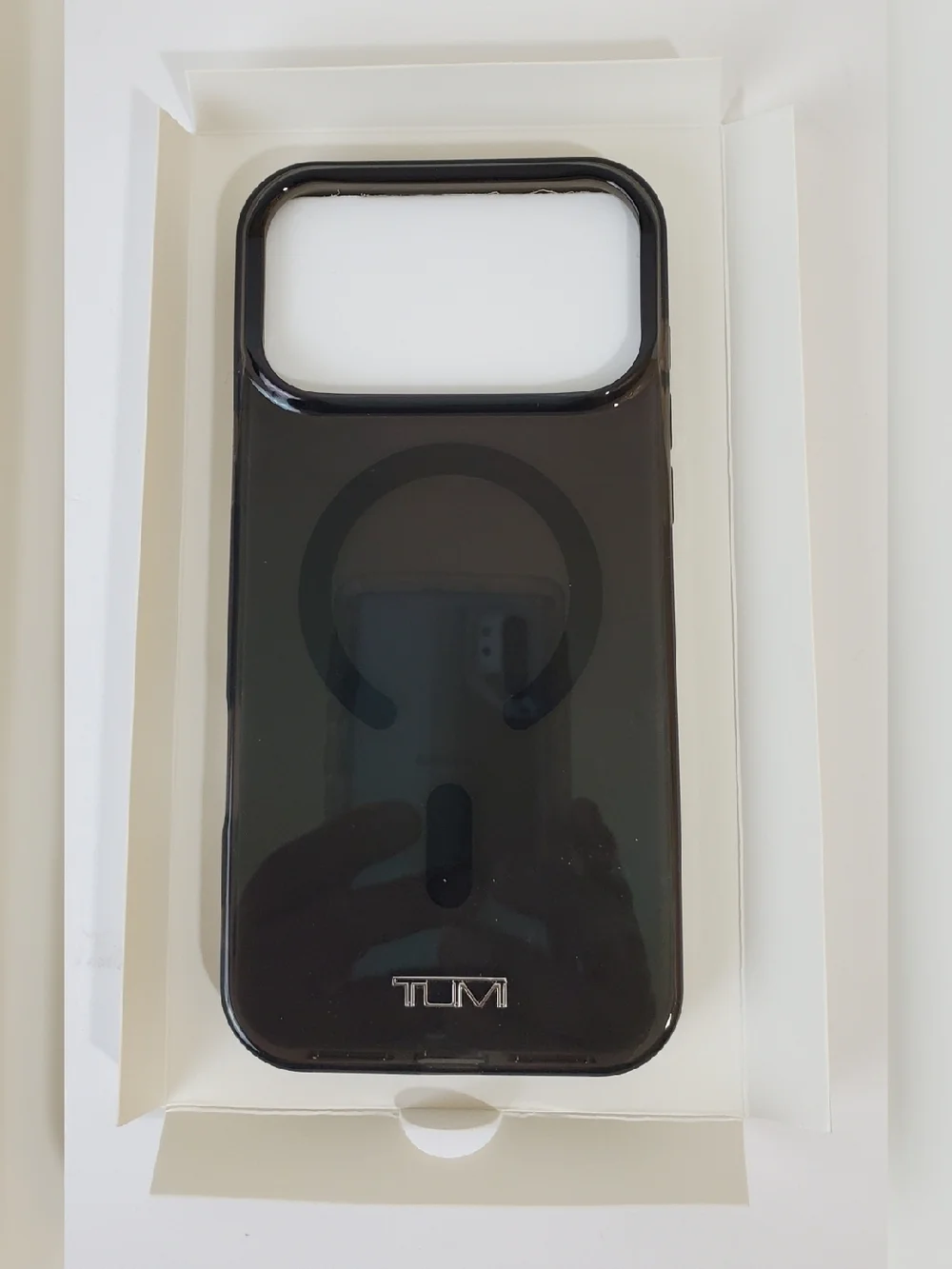 2026 TUMI MagSafe Compatible iPhone 17 Pro Max Case - Black